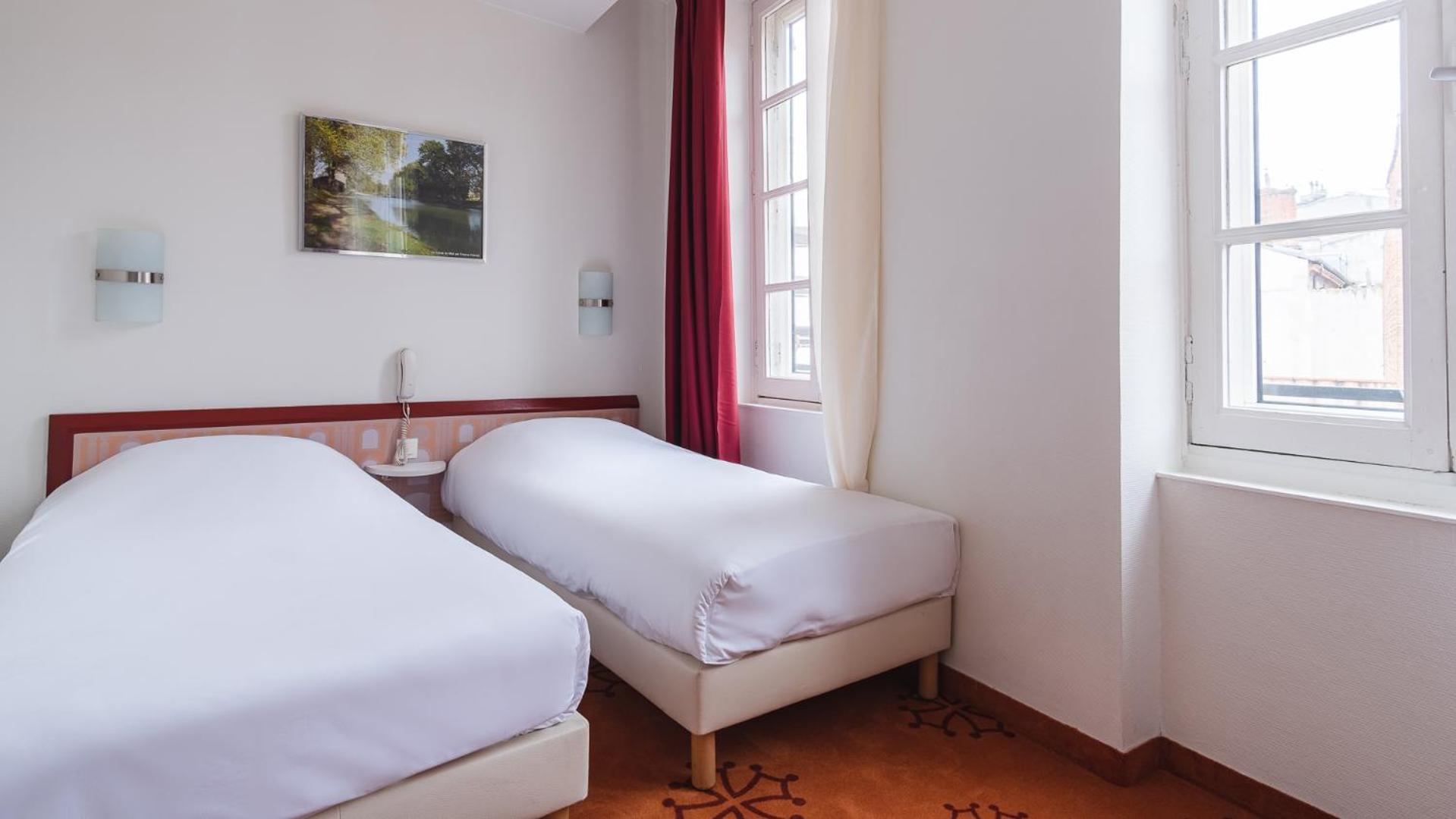 Hotel Ours Blanc - Centre Toulouse Exterior foto